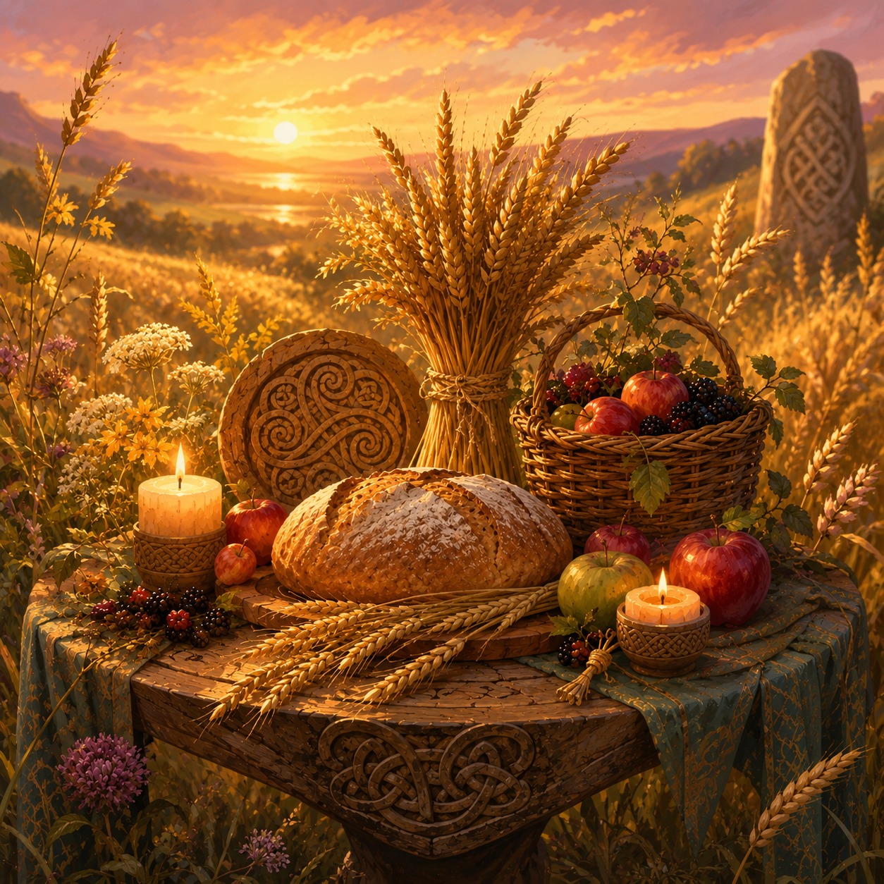 Dožínky, Lammas a Lughnasadh – svátek první sklizně a hojnosti